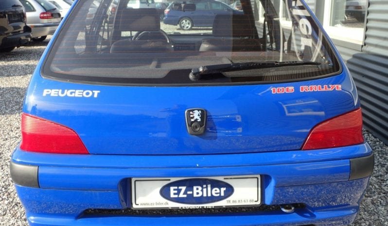 Peugeot 106 1,6 Rallye full