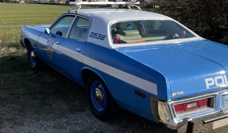 Plymouth Fury Police Pursuite full