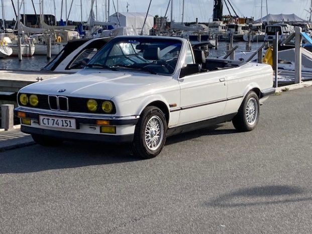 BMW 3-serie E30 320 cabriolet full