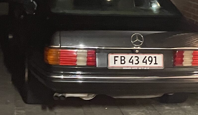 Mercedes-Benz S-Klasse (W126) 500 SEC full