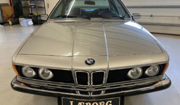 BMW 6-serie E24 628CSI 2,8 full