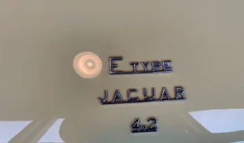 Jaguar E-Type 4,2 roadster serie 2 full