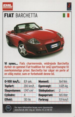 Fiat Barchetta 1996 full