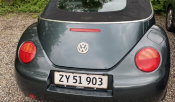VW Bobbel New Beetle Cabriolet full