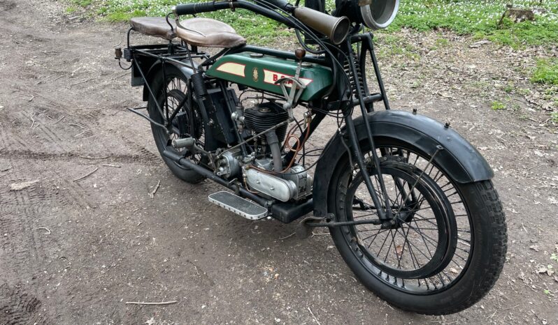 BSA 500 ccm Fladtanker full