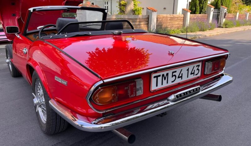 Triumph Spitfire 1500 cabriolet full