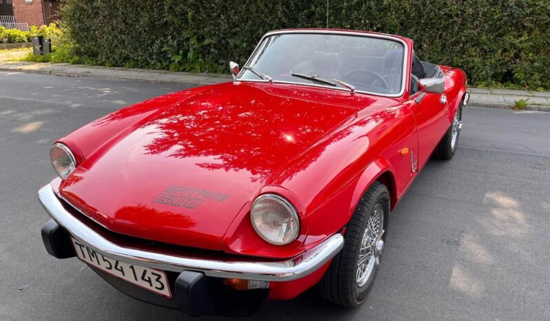 Triumph Spitfire 1500 cabriolet full