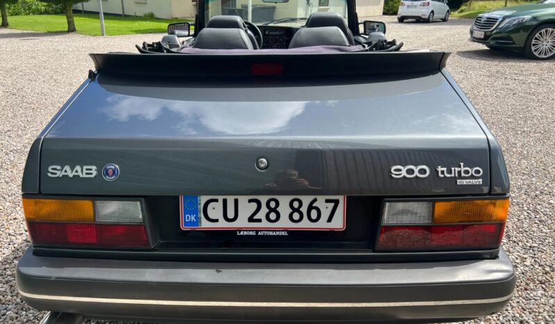 Saab 900 2,0 Turbo-16 Cabriolet full