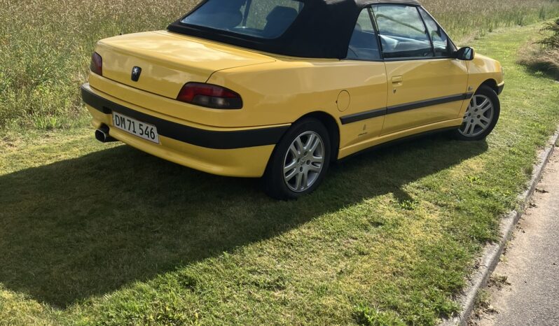 Peugeot 306 2,0 16V Cabriolet full