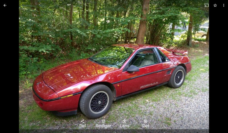 Pontiac Fiero Formula full