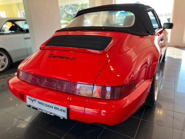 Porsche 911 964 Carrea 3,6 Cabriolet full