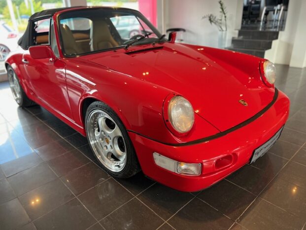 Porsche 911 964 Carrea 3,6 Cabriolet full