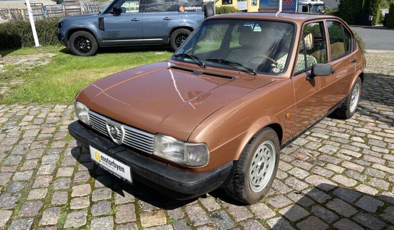 Alfa Romeo Alfasud 1,5 TI QV full