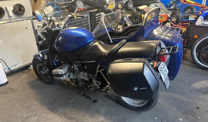 BMW R 1100 med sidevogn full