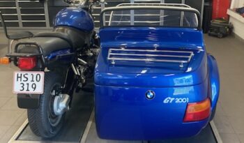 BMW R 1100 med sidevogn full