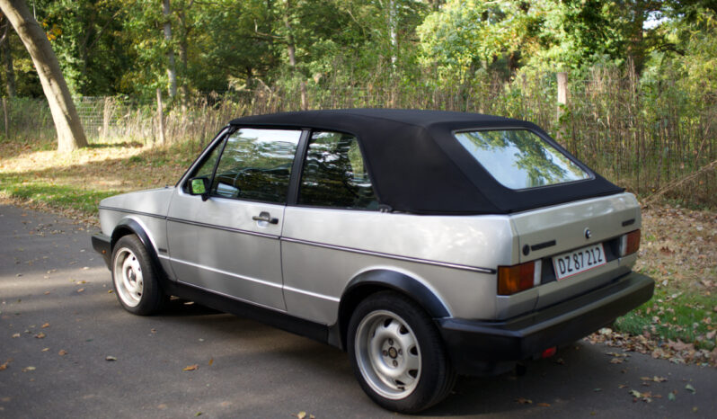 VW Golf mk 1 Cabriolet full