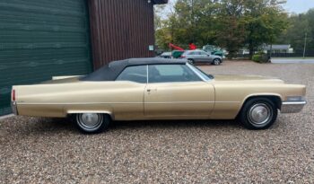 Cadillac DeVille 7,7 Cabriolet aut. full