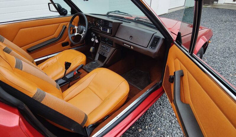 Fiat X 1/9 1,5 cabriolet full