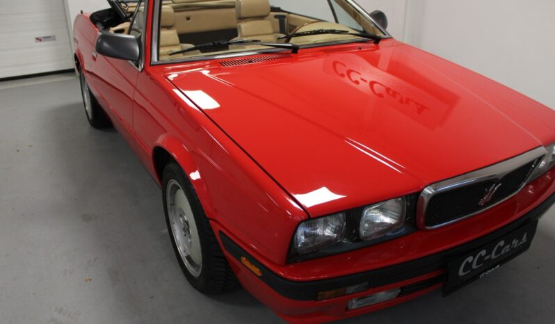 Maserati Biturbo Spider I 90 2,0 V6 full