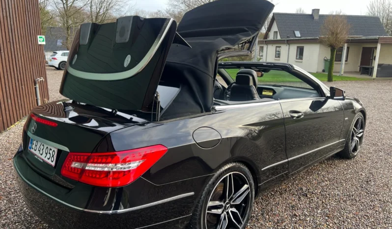 Mercedes-Benz Øvrige E350 3,5 CGI Avantgarde Cabriolet aut. full