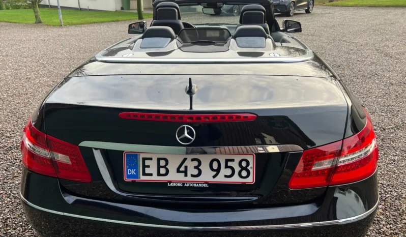 Mercedes-Benz Øvrige E350 3,5 CGI Avantgarde Cabriolet aut. full