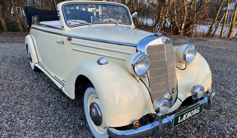 Mercedes-Benz 170 (W191) S 1,8 Cabriolet full