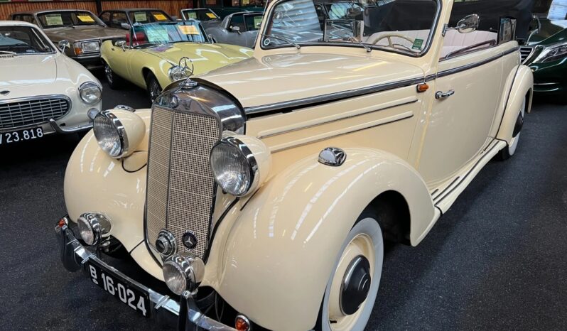 Mercedes-Benz 170 (W191) S 1,8 Cabriolet full