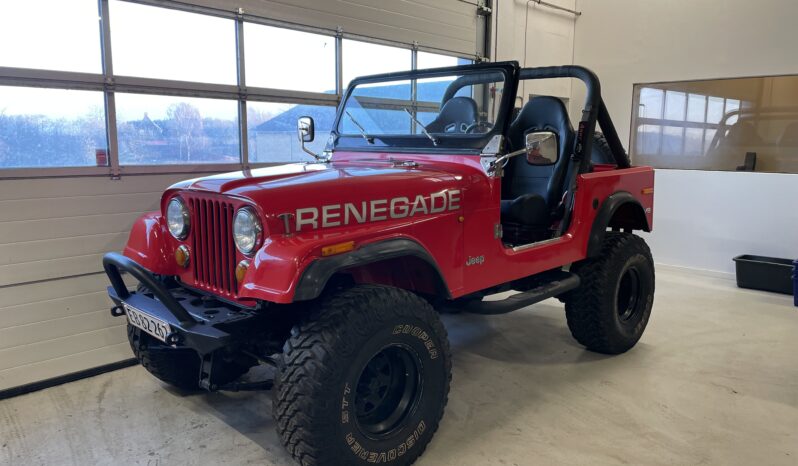 Jeep CJ-7 V8 Renegade full