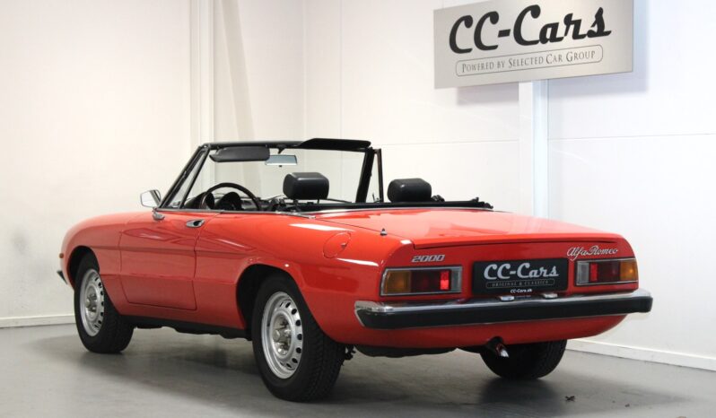 Alfa Romeo Spider 2000 Veloce full