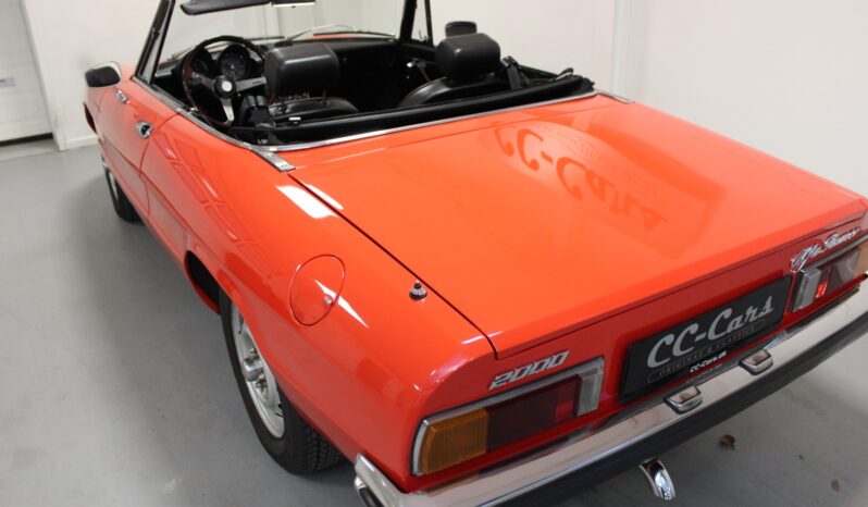 Alfa Romeo Spider 2000 Veloce full