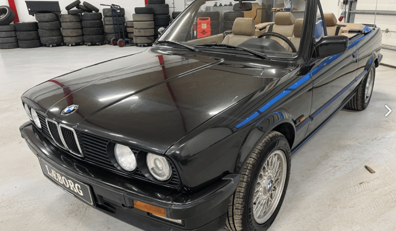 BMW 3-serie E30 325I 2,5 Cabriolet aut. full