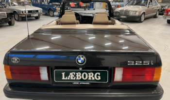 BMW 3-serie E30 325I 2,5 Cabriolet aut. full