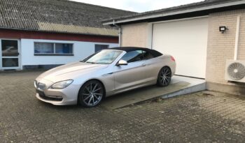 BMW 6-serie E24 650 Twin Turbo Cabriolet full
