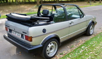 VW Golf mk1 Cabriolet full