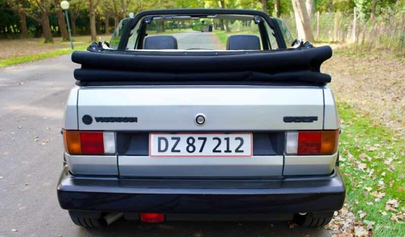 VW Golf mk1 Cabriolet full