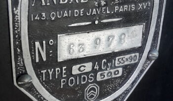 Citroën 5 HP Type C3 ” T Cabriolet full