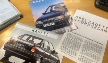 Opel Kadett E 1.6 S Sedan full