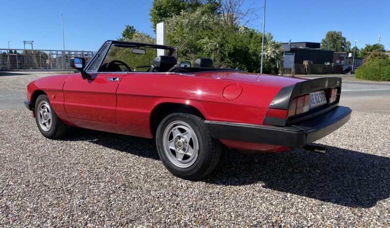 Alfa Romeo Spider 2,0L full