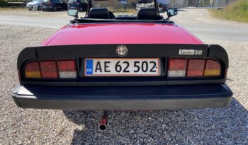 Alfa Romeo Spider 2,0L full