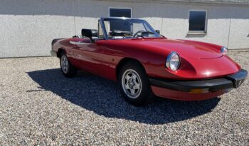 Alfa Romeo Spider 2,0L full