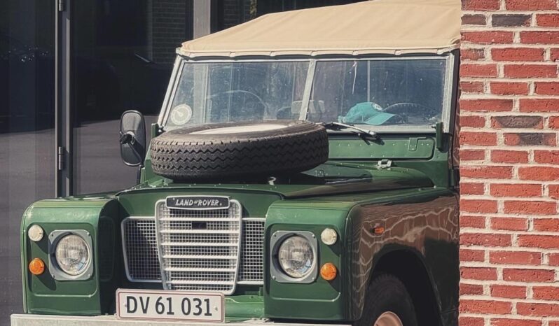 Land Rover S3 88 soft top full