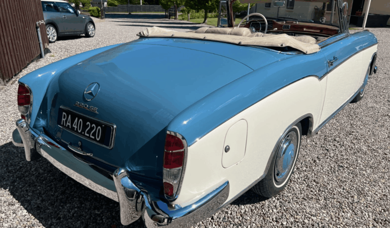 Mercedes-Benz 220 SE (W128) cabriolet full