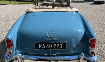 Mercedes-Benz 220 SE (W128) cabriolet full