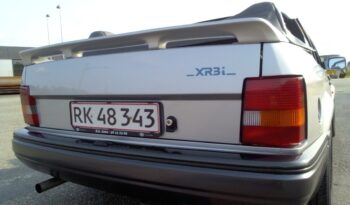 Ford Escort XR3I Cabriolet full