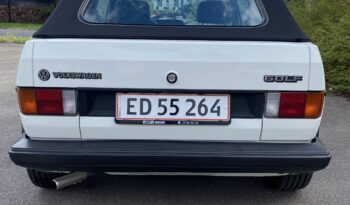 VW Golf 1,6 Cabriolet full