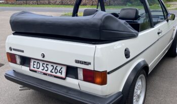 VW Golf 1,6 Cabriolet full