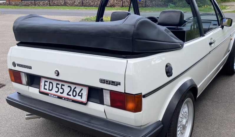 VW Golf 1,6 Cabriolet full