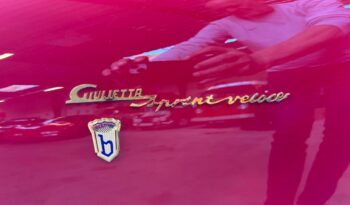 Alfa Romeo Giulietta sprint Veloce 750E full