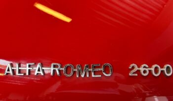 Alfa Romeo 2600 Bertone spider full