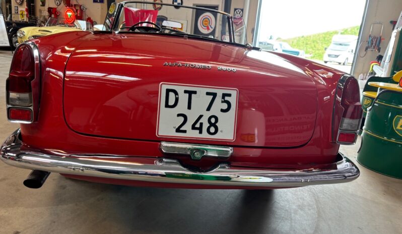 Alfa Romeo 2600 Bertone spider full